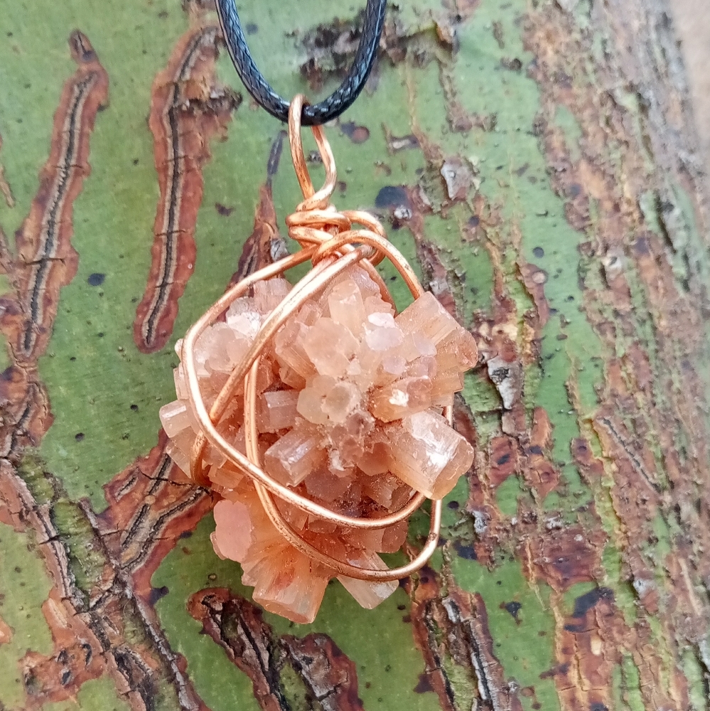 Awesome Aragonite Pendant